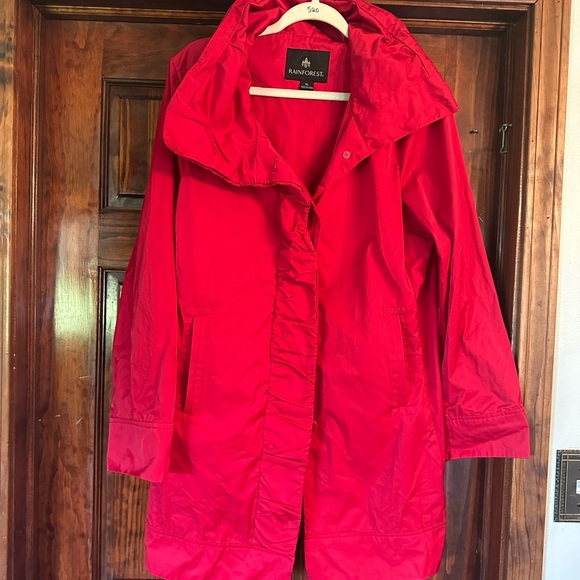 RAINFOREST Men's Red Raincoat - Picture 5 of 6